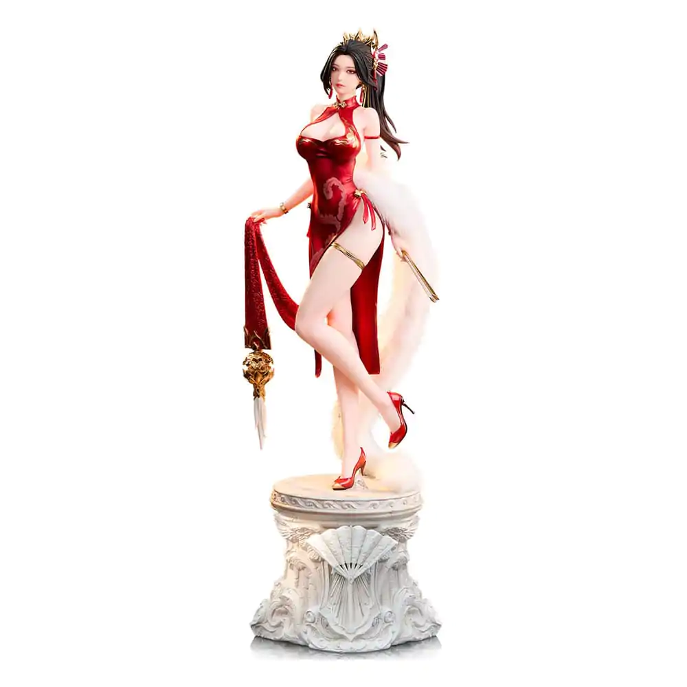 The King of Fighters Dress Series PVC Kip 1/6 Mai Shiranui Hong Shang Wu Ver. 40 cm fotografija proizvoda