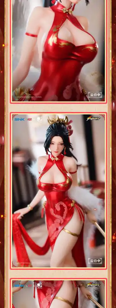 The King of Fighters Dress Series PVC Kip 1/6 Mai Shiranui Hong Shang Wu Ver. 40 cm fotografija proizvoda