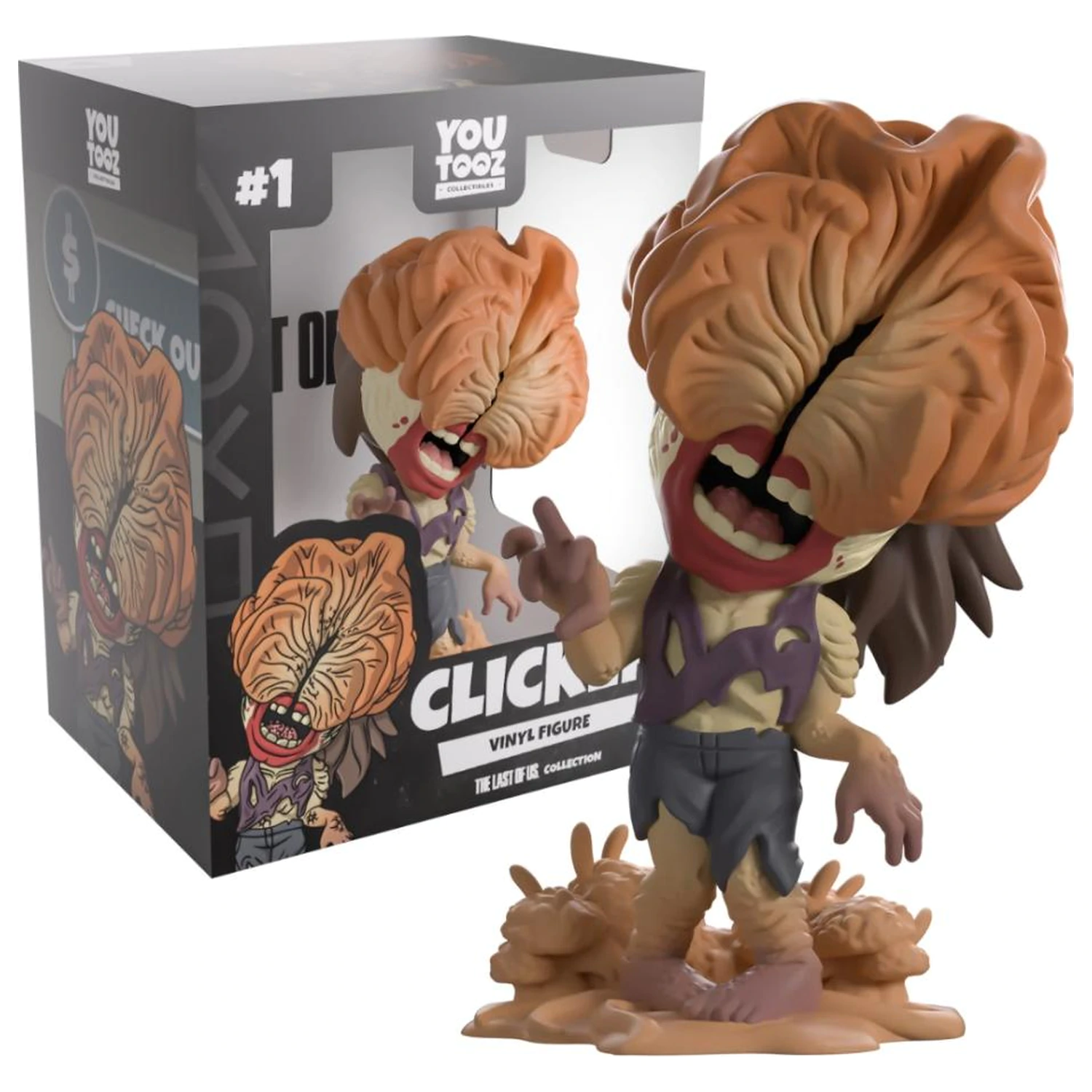 The Last of Us Clicker figura Youtooz 13 cm fotografija proizvoda