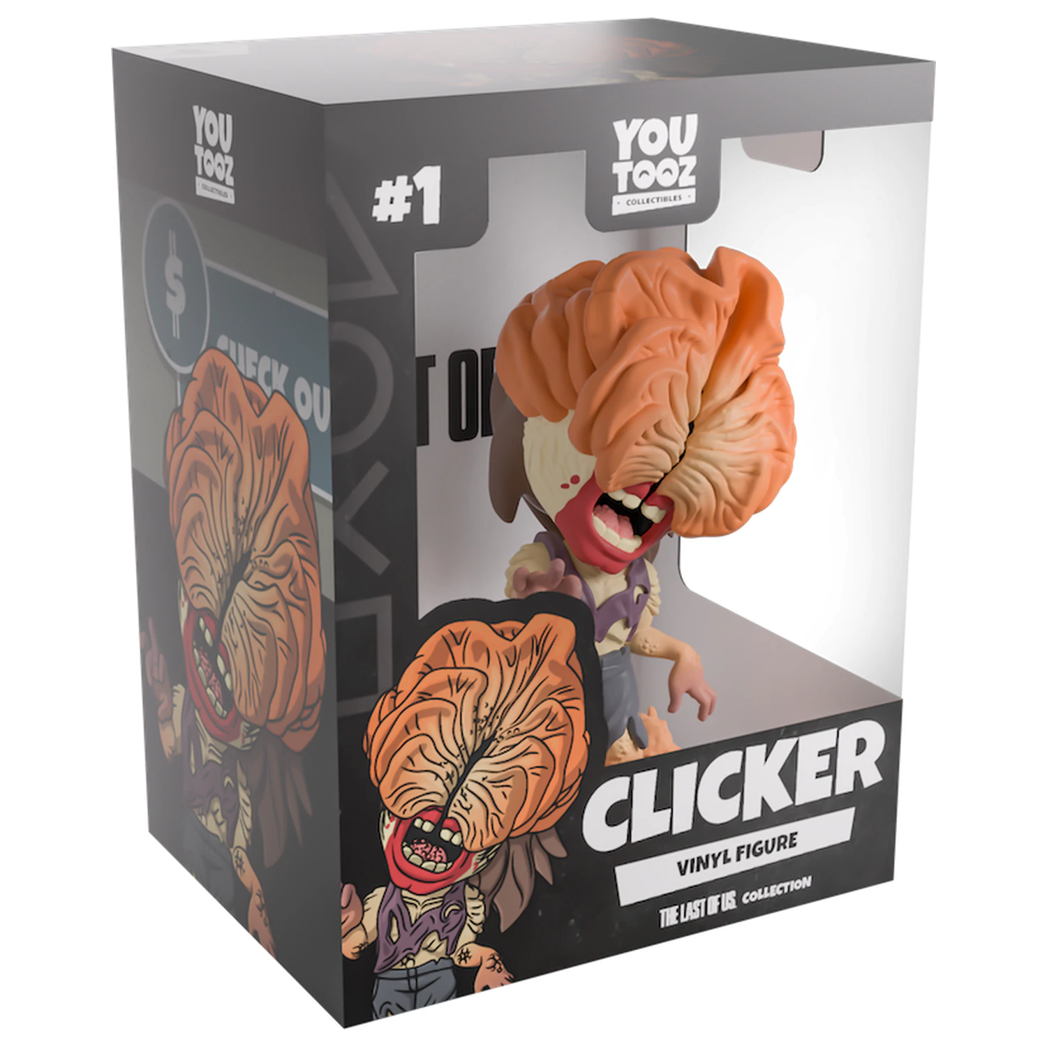The Last of Us Clicker figura Youtooz 13 cm fotografija proizvoda