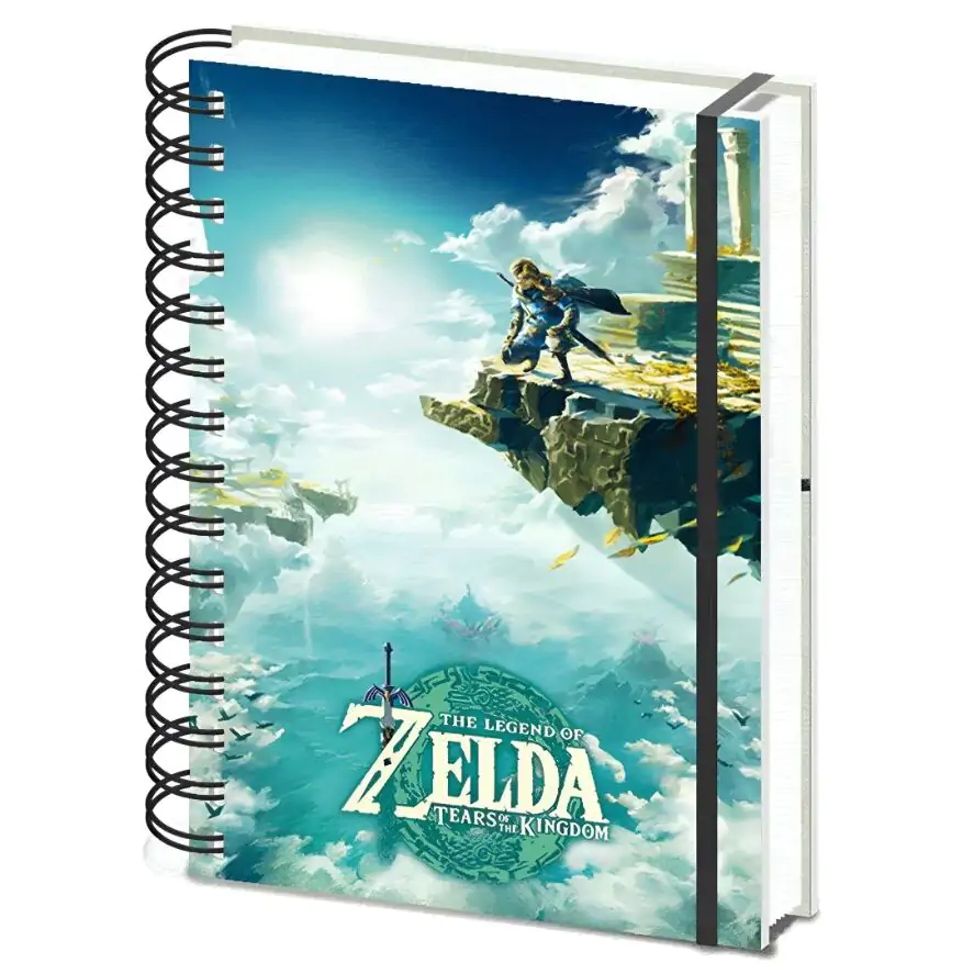 The Legend of Zelda A5 lentikularna bilježnica fotografija proizvoda