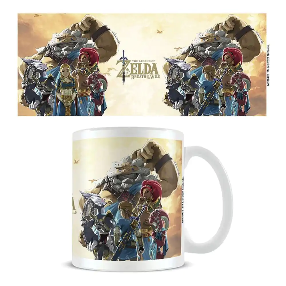 The Legend of Zelda Breath of the Wild Mug Šalice Champions Sunset fotografija proizvoda