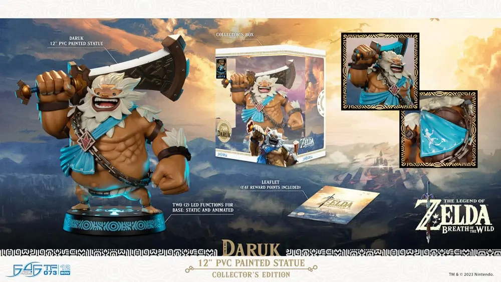 The Legend of Zelda Breath of the Wild PVC Kip Daruk Collector's Edition 30 cm fotografija proizvoda