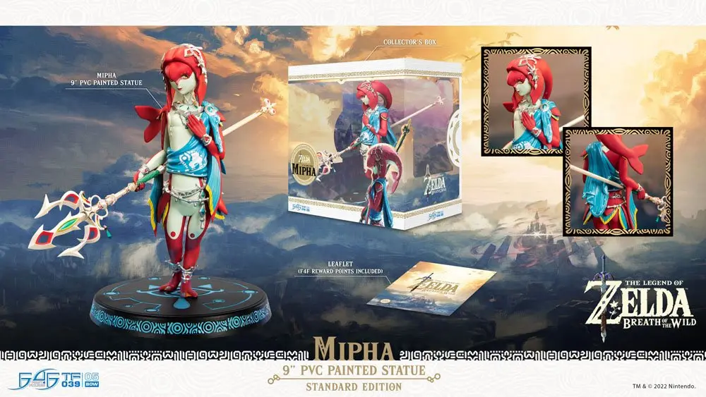 The Legend of Zelda Breath of the Wild PVC statua Mipha 21 cm fotografija proizvoda