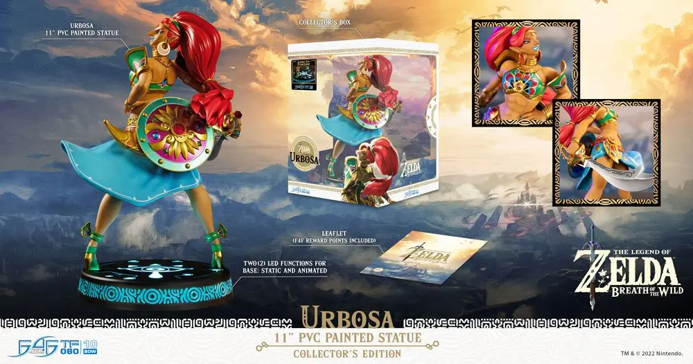 The Legend of Zelda Breath of the Wild PVC kip Urbosa Collector's Edition 28 cm fotografija proizvoda