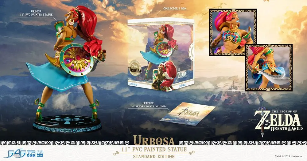 The Legend of Zelda Breath of the Wild PVC Kip Urbosa Standard Edition 27 cm fotografija proizvoda