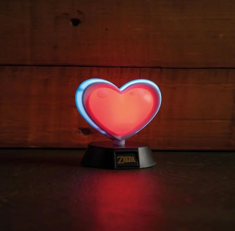 The Legend of Zelda Heart Container svjetiljka fotografija proizvoda