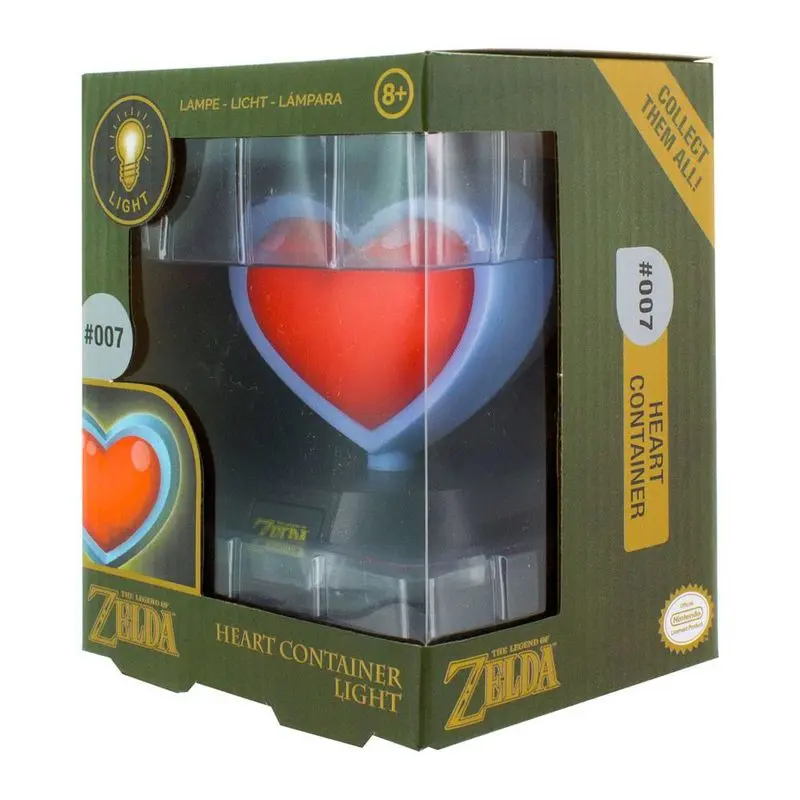 The Legend of Zelda Heart Container svjetiljka fotografija proizvoda