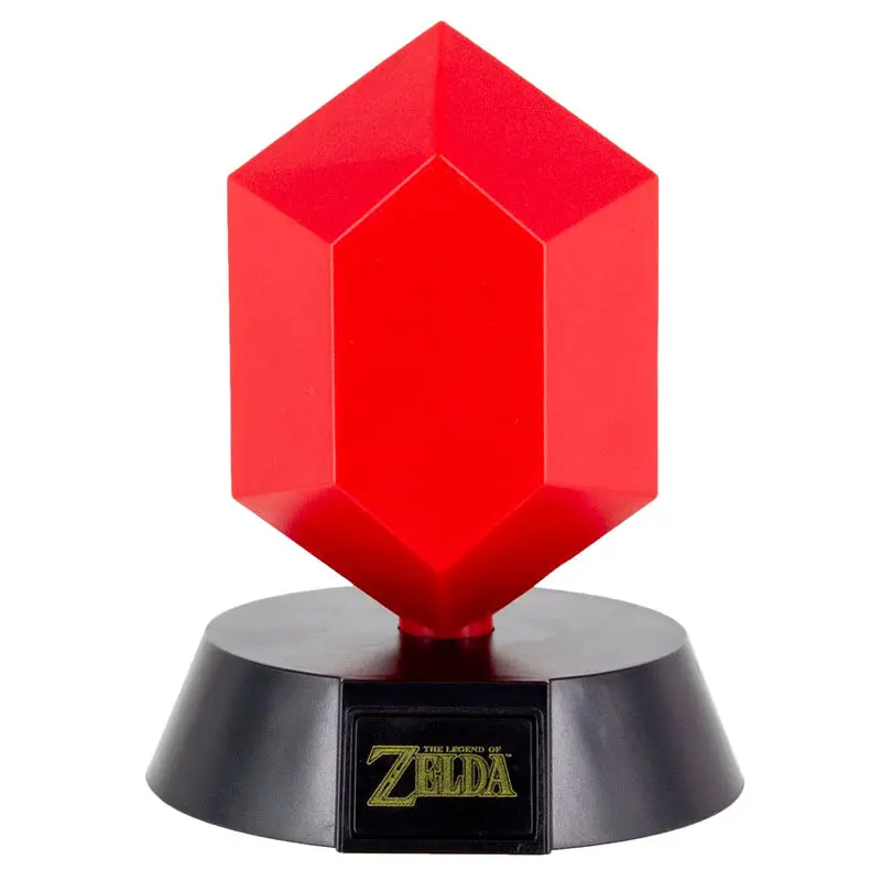The Legend of Zelda Icons Red Rupee svjetiljka fotografija proizvoda