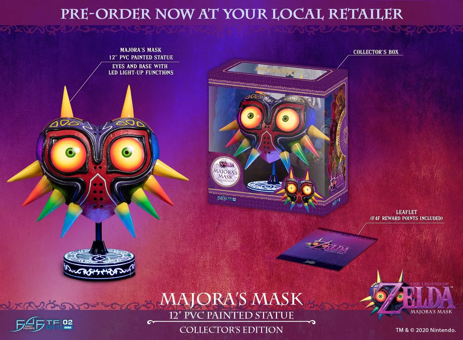 The Legend of Zelda PVC Kip Majora's Mask Collectors Edition 30 cm fotografija proizvoda