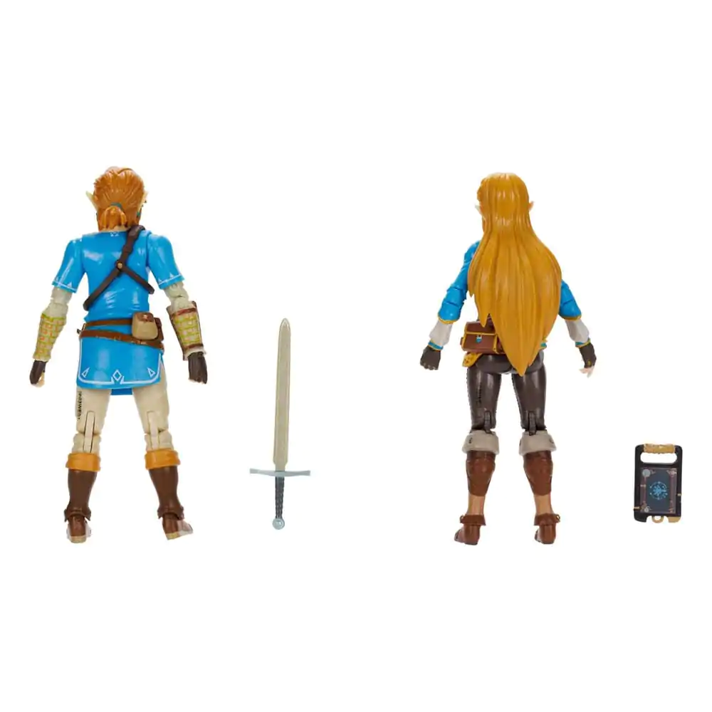 The Legend of Zelda akcijska figura 2-Pack Princess Zelda, Link 10 cm fotografija proizvoda