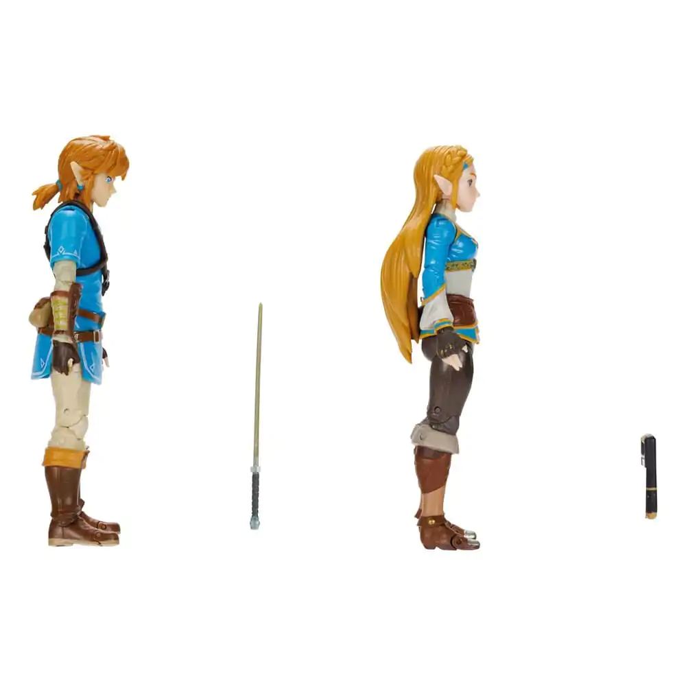 The Legend of Zelda akcijska figura 2-Pack Princess Zelda, Link 10 cm fotografija proizvoda