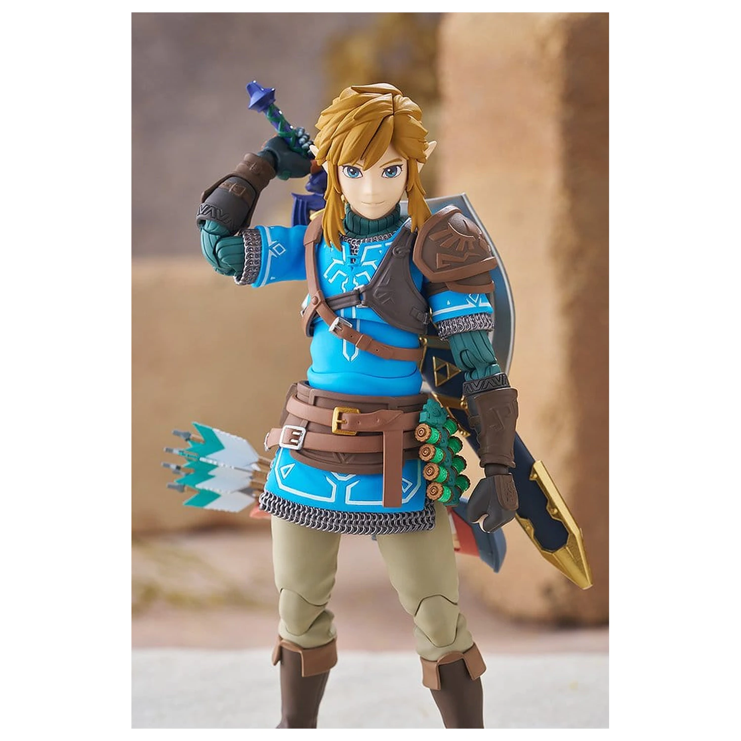 The Legend of Zelda Tears of the Kingdom Figma akcijska figura Link Tears of the Kingdom Ver. DX izdanje 15 cm fotografija proizvoda