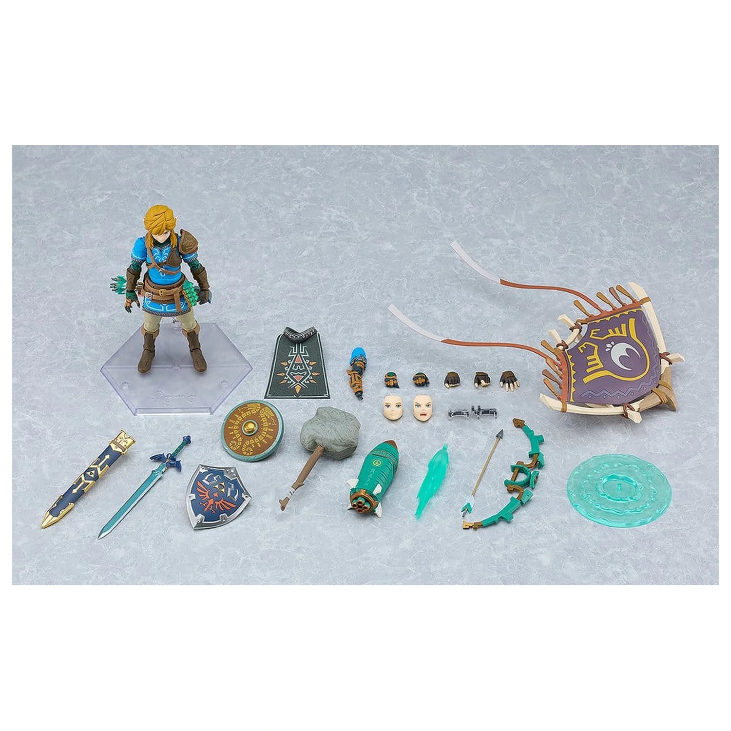 The Legend of Zelda Tears of the Kingdom Figma akcijska figura Link Tears of the Kingdom Ver. DX izdanje 15 cm fotografija proizvoda
