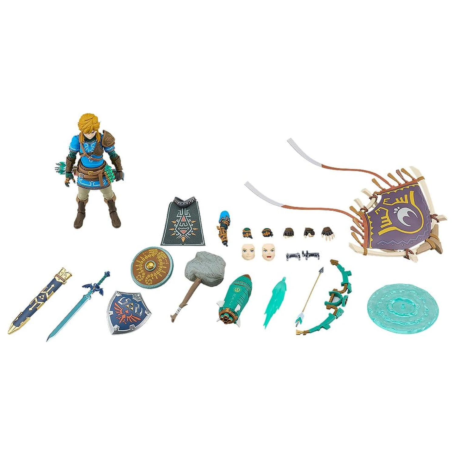 The Legend of Zelda Tears of the Kingdom Figma akcijska figura Link Tears of the Kingdom Ver. DX izdanje 15 cm fotografija proizvoda