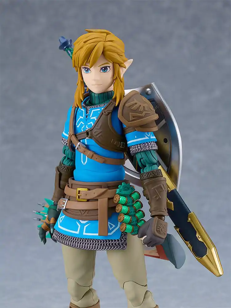 The Legend of Zelda Tears of the Kingdom Figma akcijska figura Link Tears of the Kingdom Ver. DX Edition 15 cm fotografija proizvoda