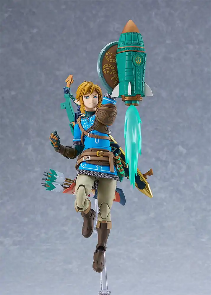 The Legend of Zelda Tears of the Kingdom Figma akcijska figura Link Tears of the Kingdom Ver. DX Edition 15 cm fotografija proizvoda