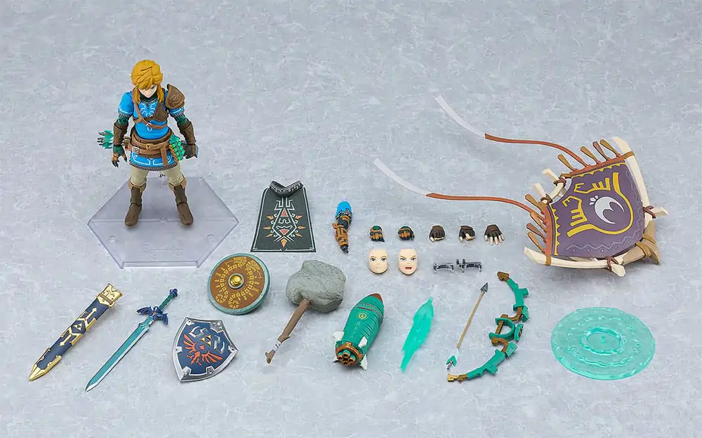 The Legend of Zelda Tears of the Kingdom Figma akcijska figura Link Tears of the Kingdom Ver. DX Edition 15 cm fotografija proizvoda