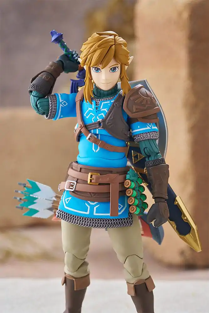 The Legend of Zelda Tears of the Kingdom Figma akcijska figura Link Tears of the Kingdom Ver. 15 cm fotografija proizvoda