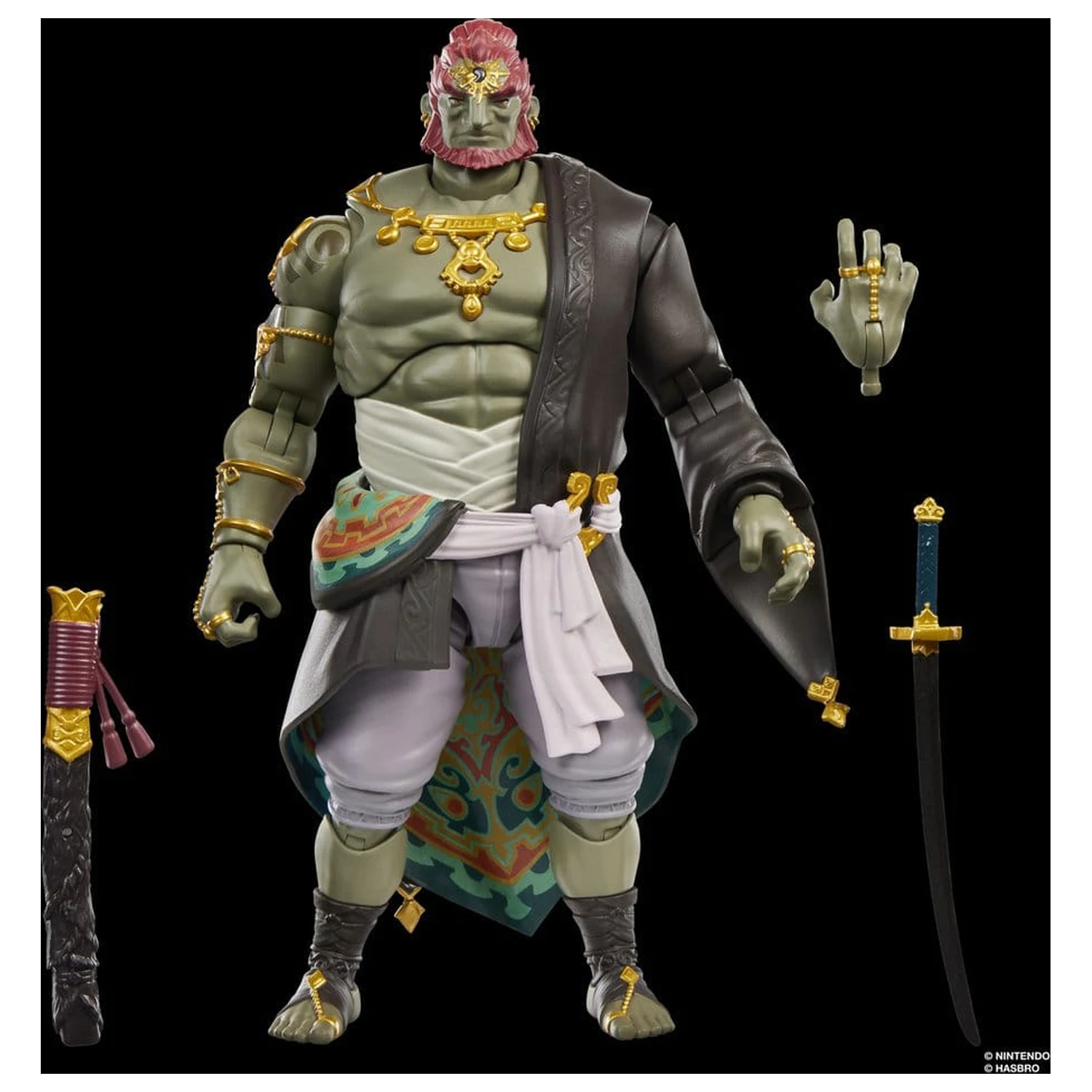 The Legend of Zelda: Tears of the Kingdom Heroes of Hyrule Akcijska figura Ganondorf 19 cm fotografija proizvoda