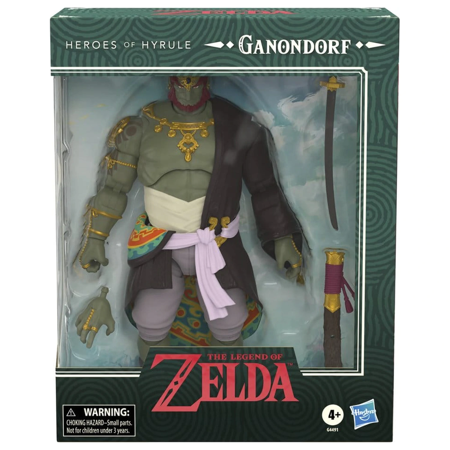 The Legend of Zelda: Tears of the Kingdom Heroes of Hyrule Akcijska figura Ganondorf 19 cm fotografija proizvoda