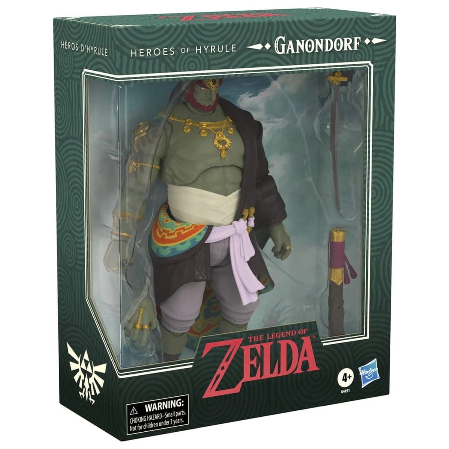 The Legend of Zelda: Tears of the Kingdom Heroes of Hyrule Akcijska figura Ganondorf 19 cm fotografija proizvoda