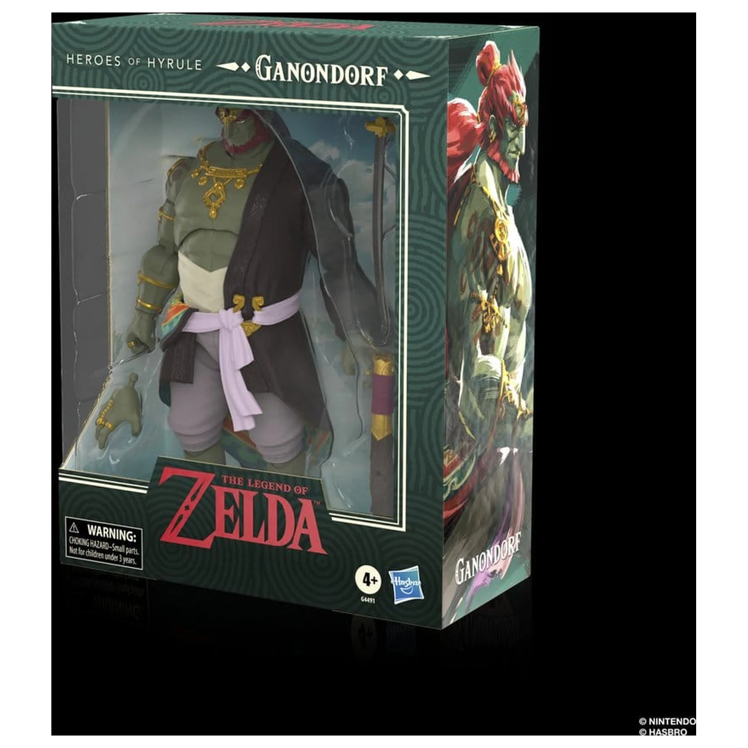 The Legend of Zelda: Tears of the Kingdom Heroes of Hyrule Akcijska figura Ganondorf 19 cm fotografija proizvoda