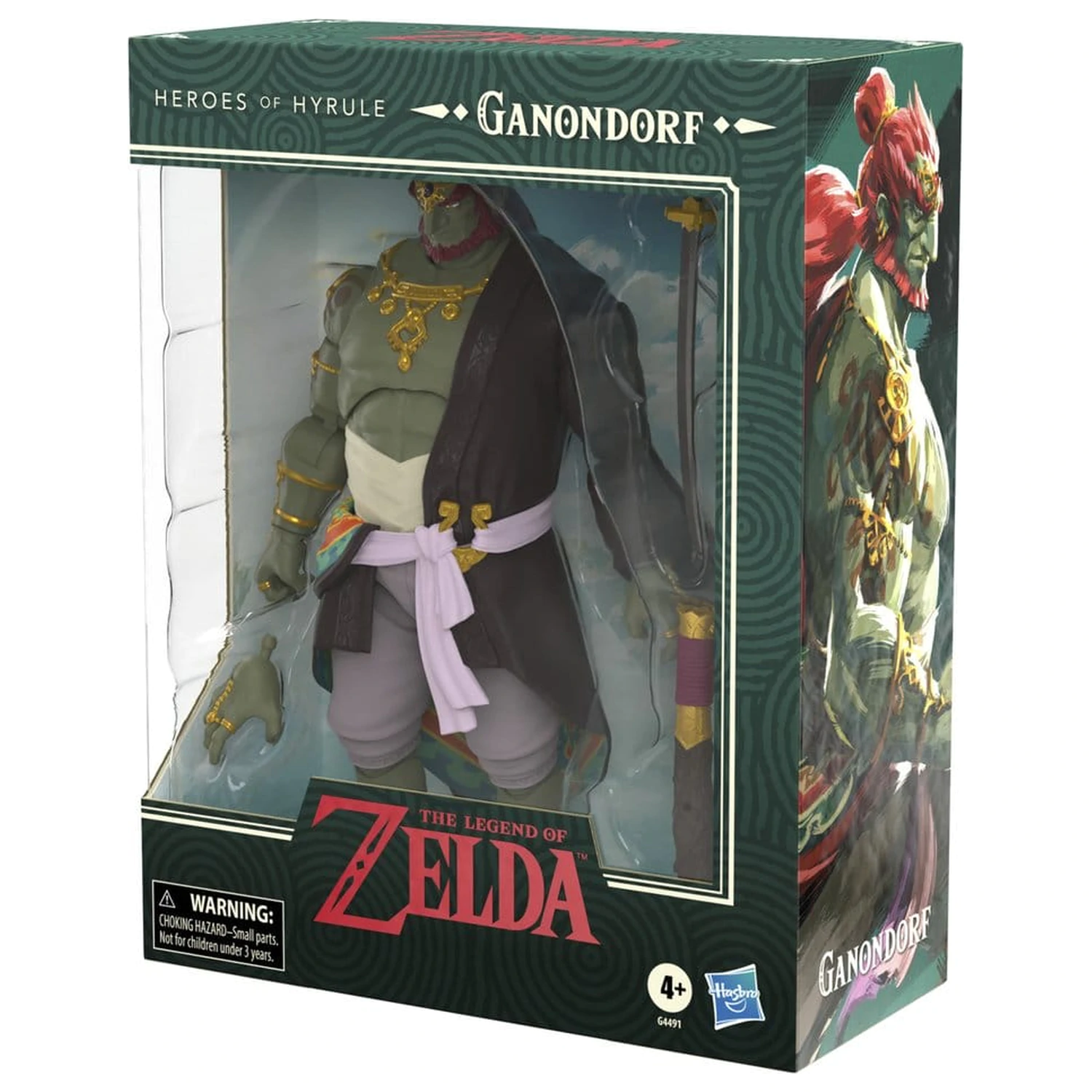 The Legend of Zelda: Tears of the Kingdom Heroes of Hyrule Akcijska figura Ganondorf 19 cm fotografija proizvoda