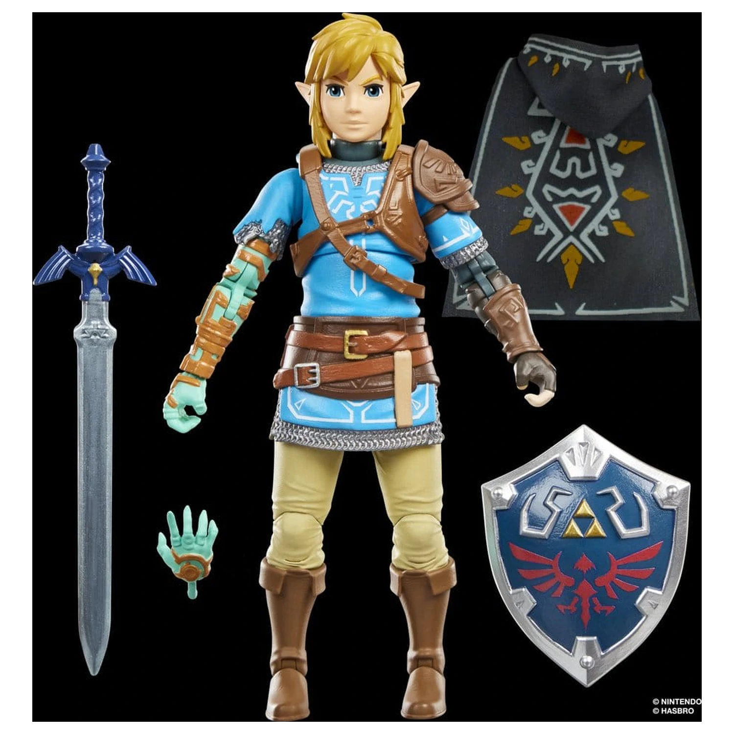 The Legend of Zelda: Tears of the Kingdom Heroes of Hyrule Action Figure Link 15 cm fotografija proizvoda