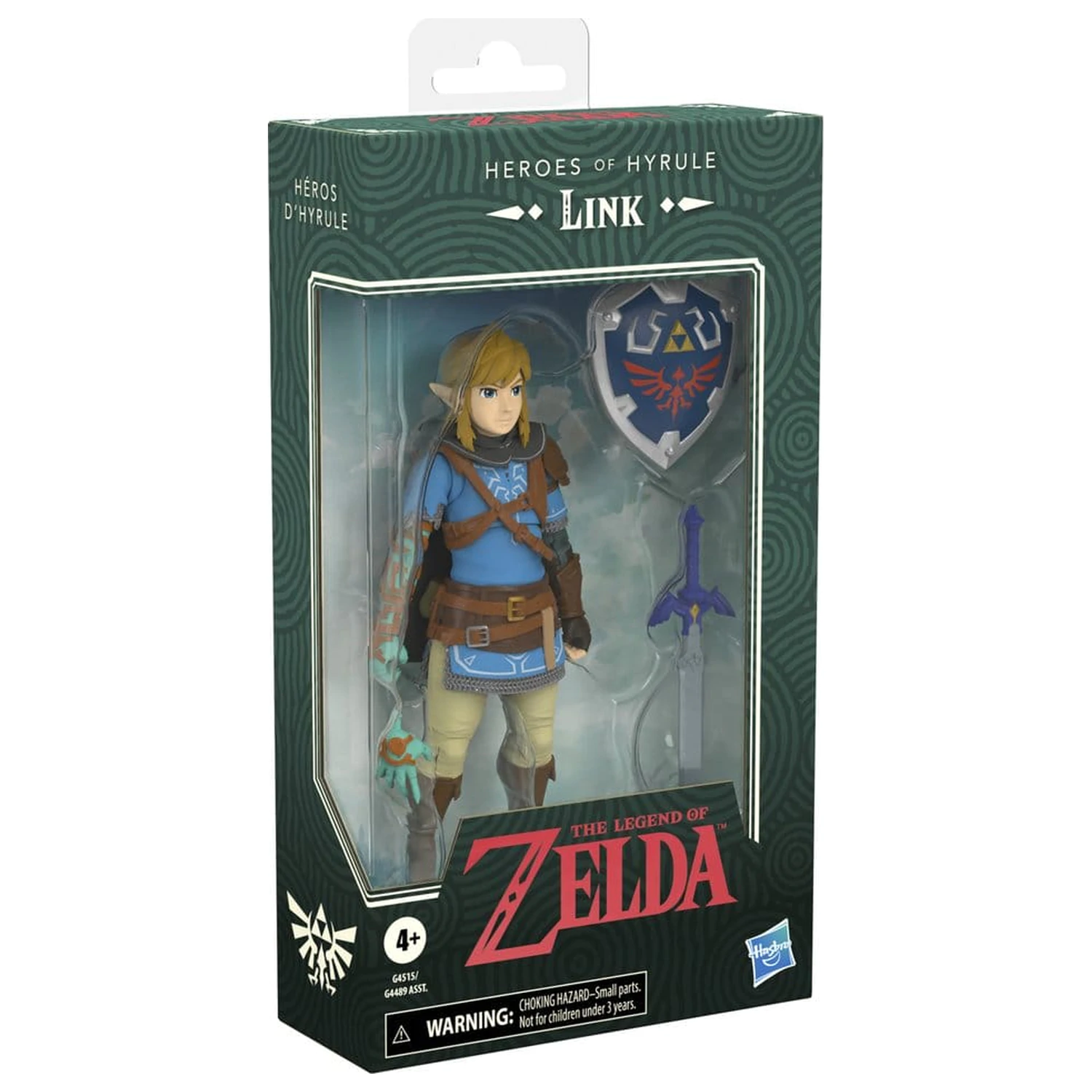 The Legend of Zelda: Tears of the Kingdom Heroes of Hyrule Action Figure Link 15 cm fotografija proizvoda