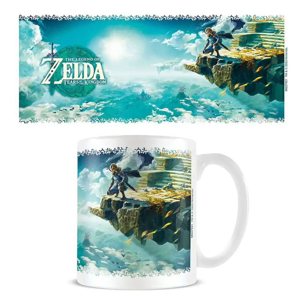 The Legend of Zelda: Tears of the Kingdom Mug Hyrule Skies Šalica fotografija proizvoda