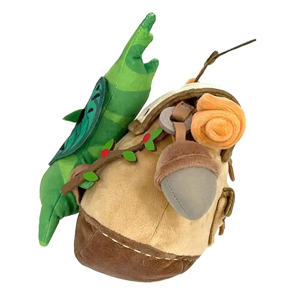 The Legend of Zelda: Tears of the Kingdom Plišana figura ZP04 Korok s ruksakom Smeđa 17 cm fotografija proizvoda