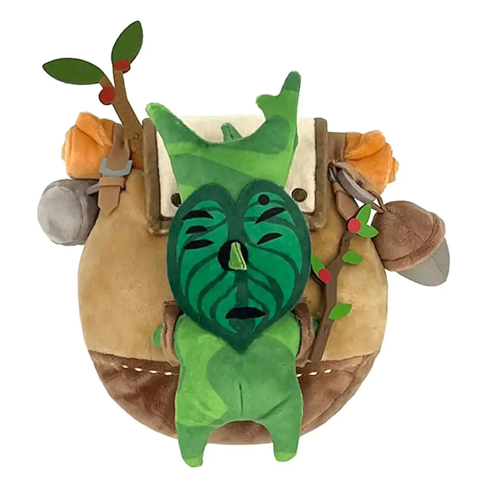 The Legend of Zelda: Tears of the Kingdom Plišana figura ZP04 Korok s ruksakom Smeđa 17 cm fotografija proizvoda