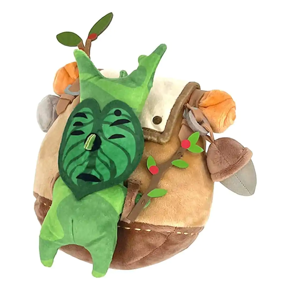 The Legend of Zelda: Tears of the Kingdom Plišana figura ZP04 Korok s ruksakom Smeđa 17 cm fotografija proizvoda