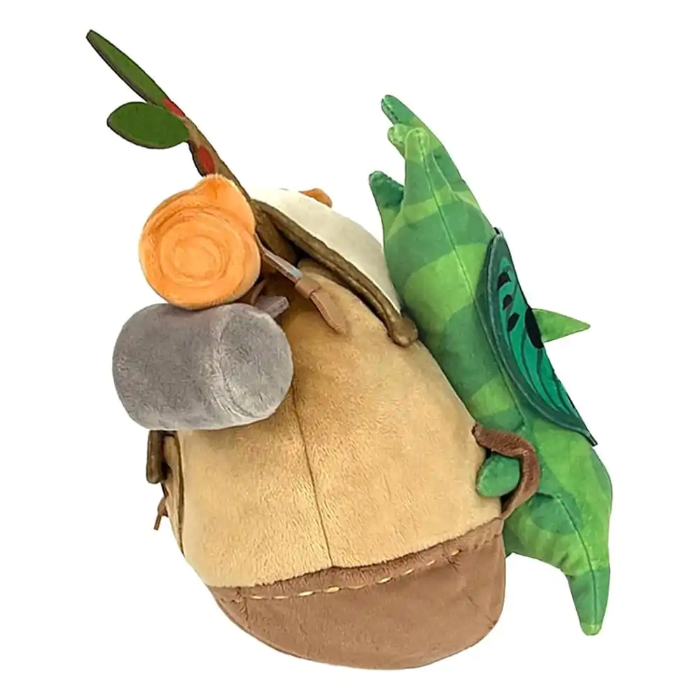 The Legend of Zelda: Tears of the Kingdom Plišana figura ZP04 Korok s ruksakom Smeđa 17 cm fotografija proizvoda