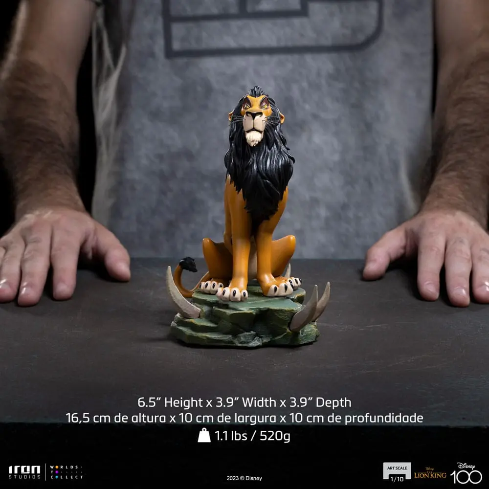 The Lion King Art Scale Kip 1/10 Scar Regular 16 cm fotografija proizvoda