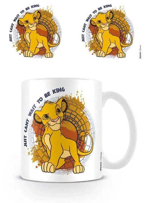 The Lion King Mug Šalica Cant Wait To Be King fotografija proizvoda