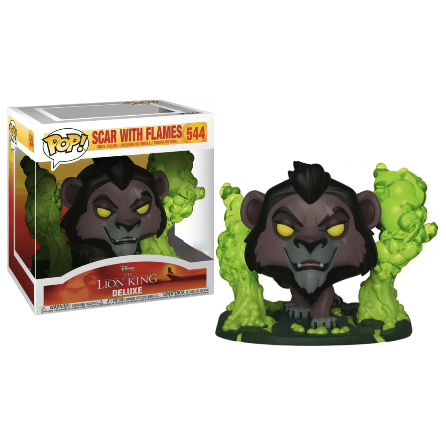 The Lion King Funko POP Deluxe figura Scar in Flames fotografija proizvoda