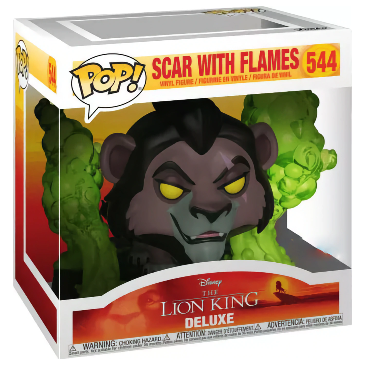 The Lion King Funko POP Deluxe figura Scar in Flames fotografija proizvoda
