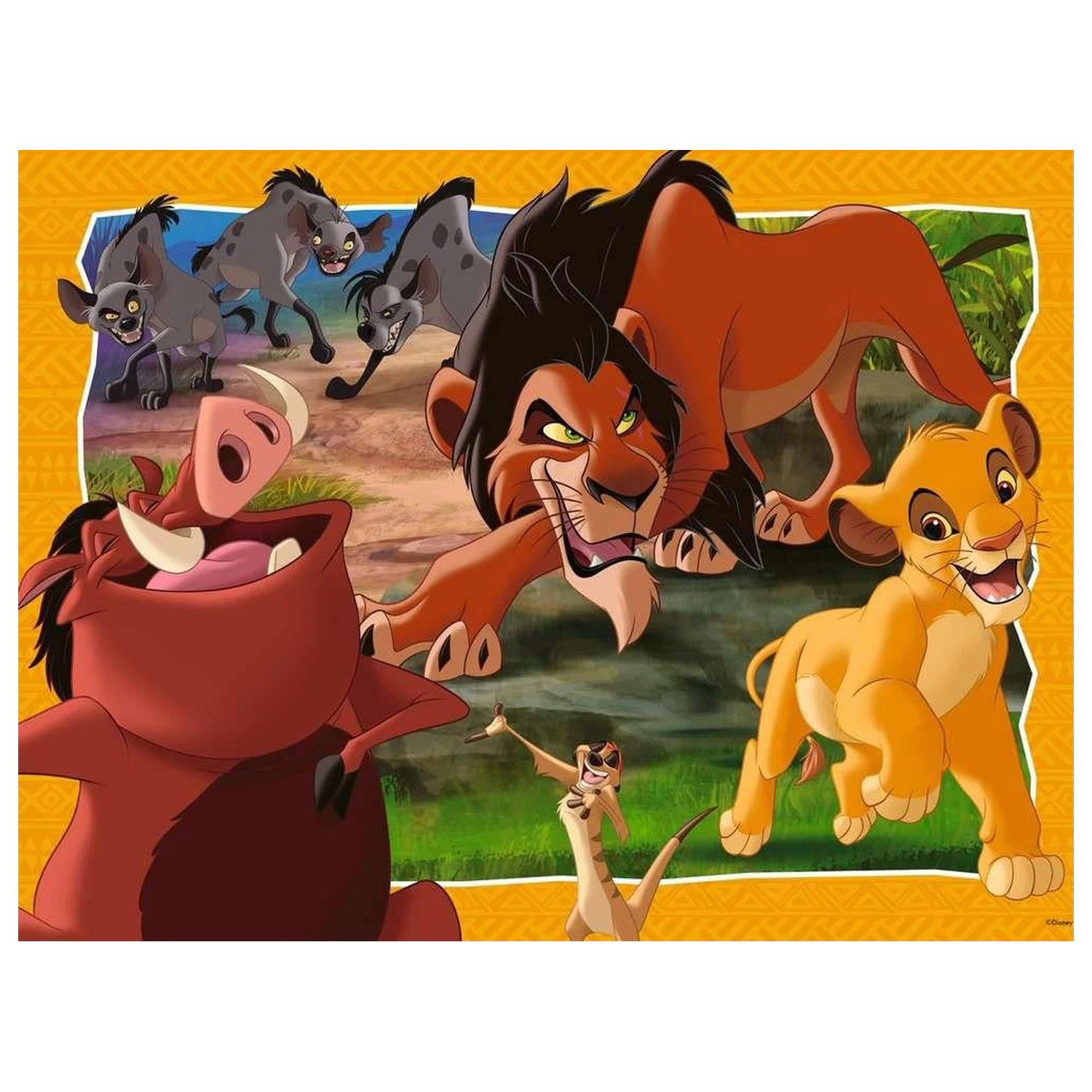 The Lion King Hakuna Matata XXL slagalica (200 kom) fotografija proizvoda