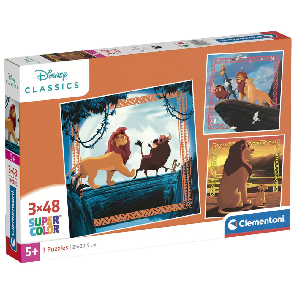 Disney The Lion King puzzle 3x48 komada fotografija proizvoda