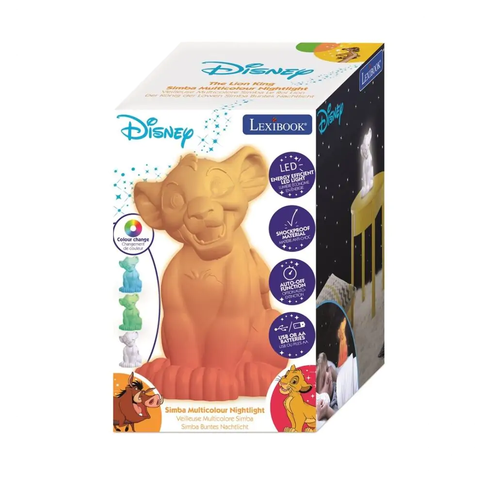Disney The Lion King Simba 3D lampa fotografija proizvoda