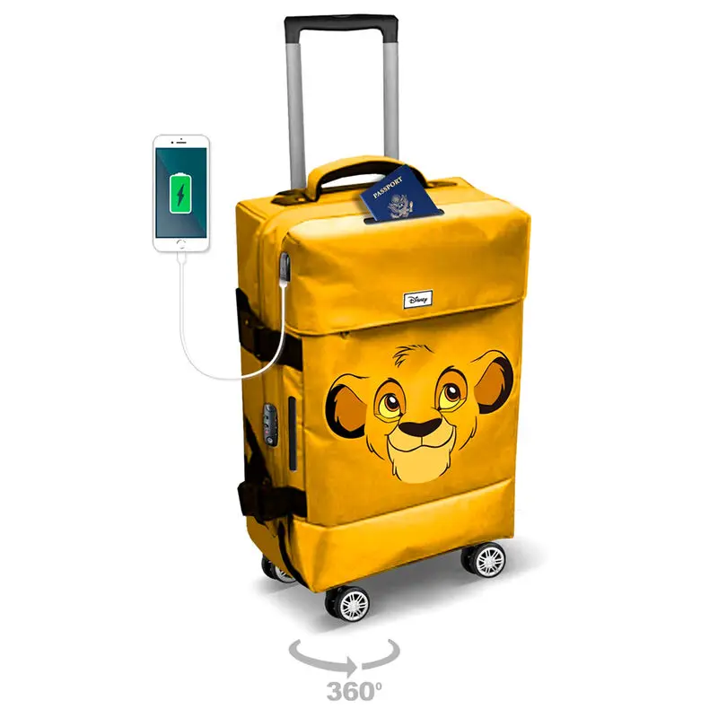 Disney The Lion King Simba Face trolley kofer 55 cm fotografija proizvoda