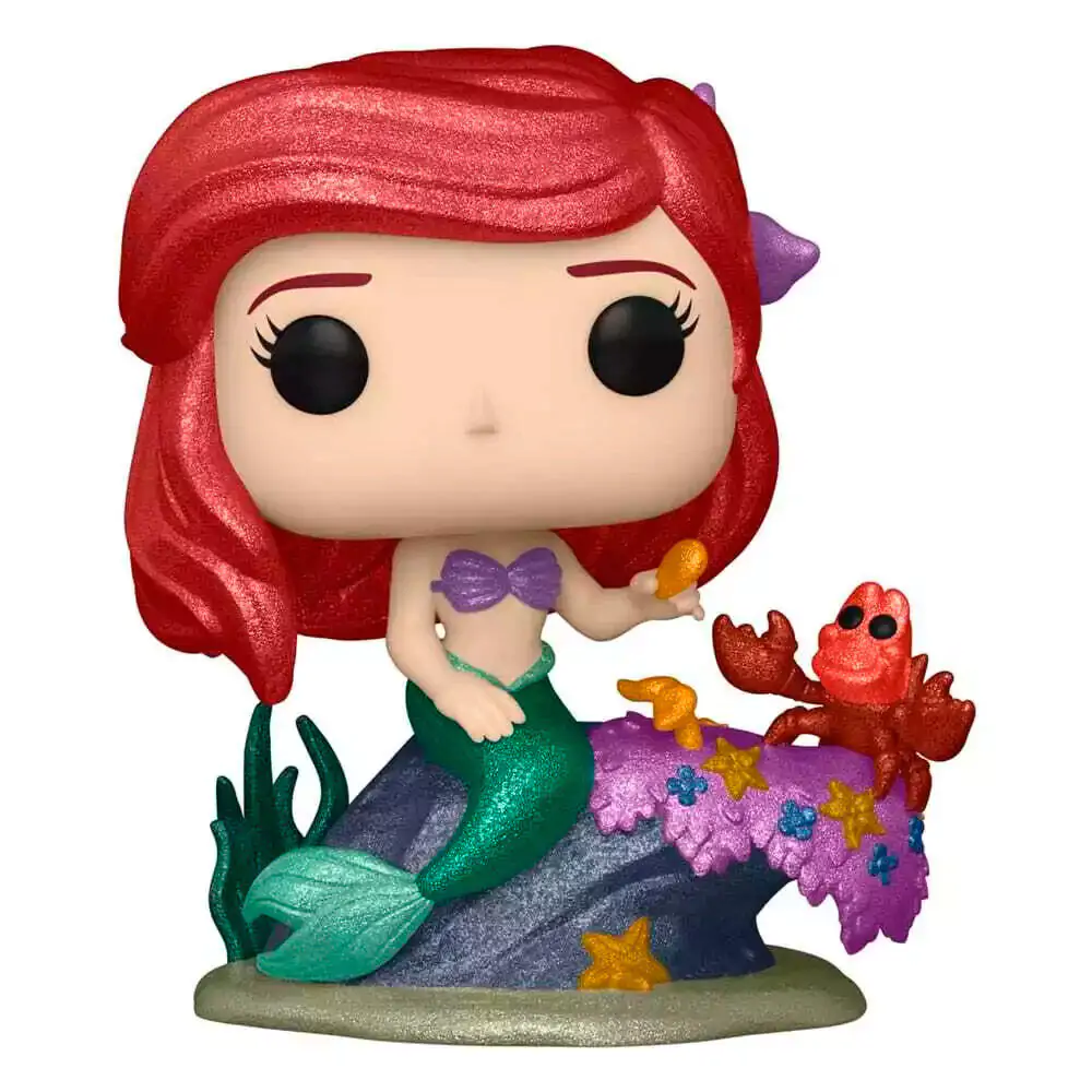 The Little Mermaid POP! Movies Vinilna Figura Ariel Diamond Collection Exclusive 9 cm fotografija proizvoda