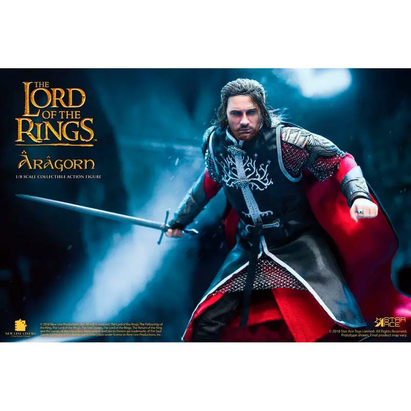 The Lord of the Rings Aragorn Real Master figura 23 cm fotografija proizvoda