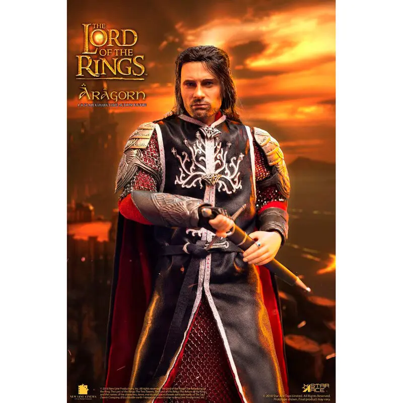 The Lord of the Rings Aragorn Real Master figura 23 cm fotografija proizvoda