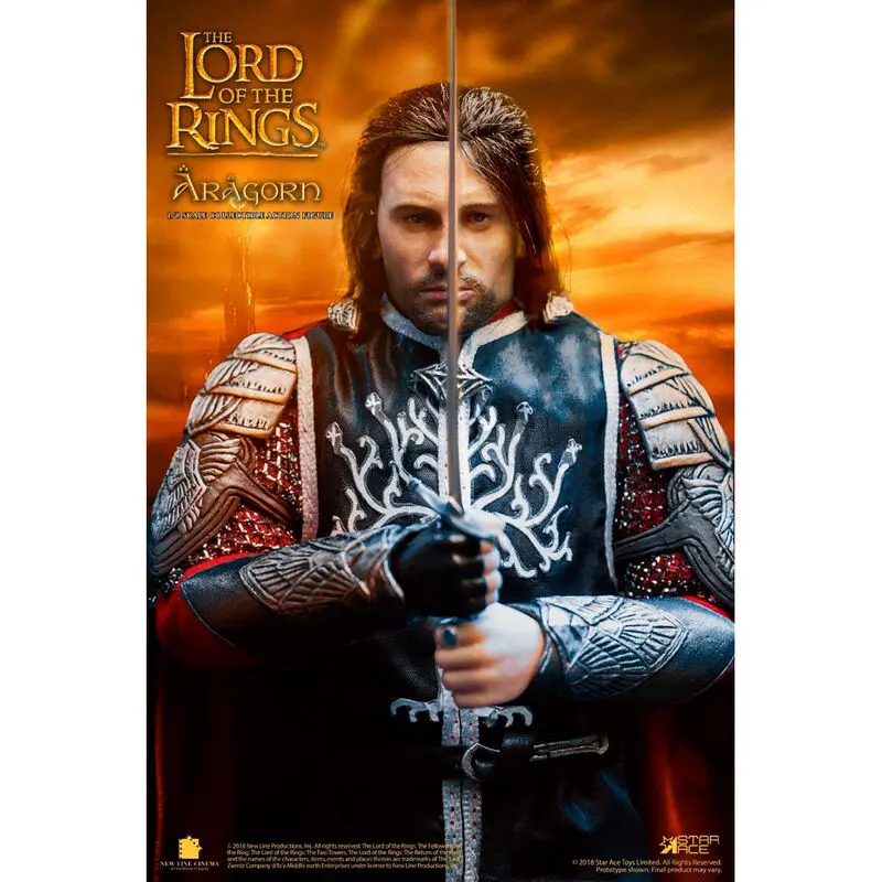 The Lord of the Rings Aragorn Real Master figura 23 cm fotografija proizvoda