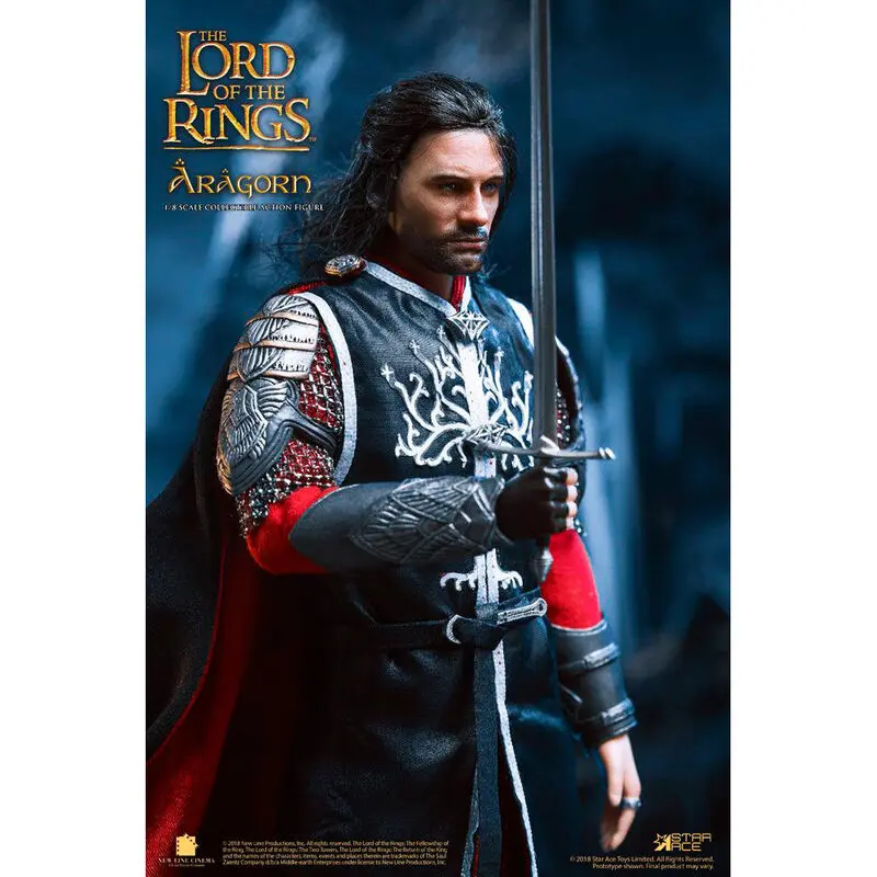The Lord of the Rings Aragorn Real Master figura 23 cm fotografija proizvoda