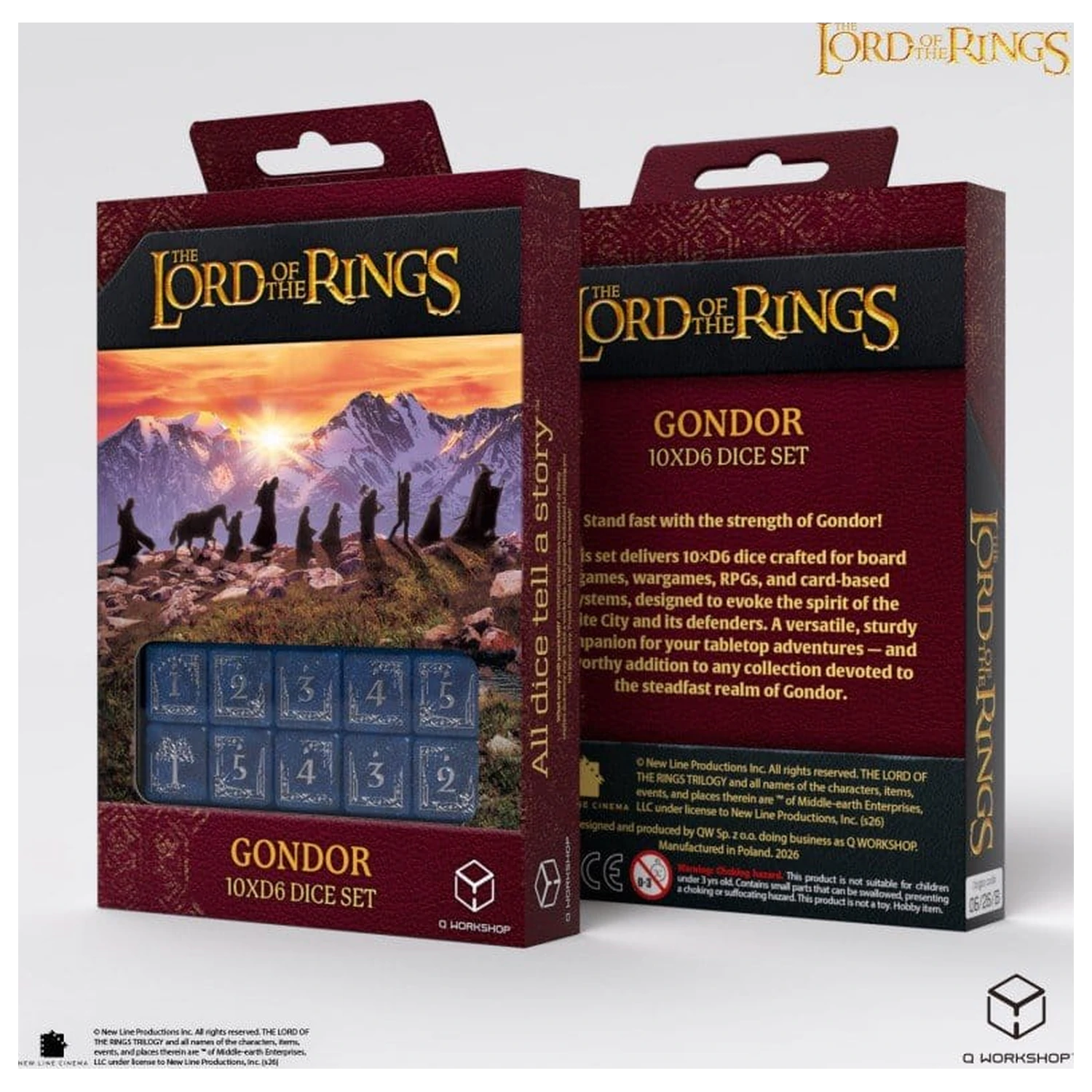 The Lord of the Rings: 10 D6 set Kocke Gondor fotografija proizvoda