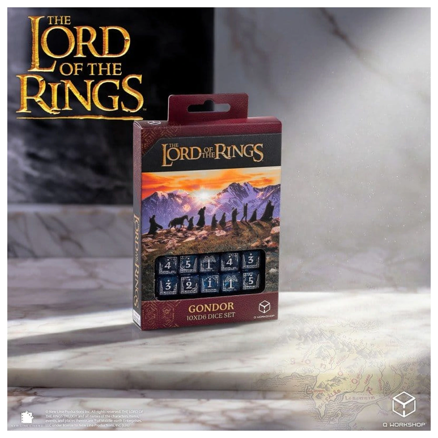 The Lord of the Rings: 10 D6 set Kocke Gondor fotografija proizvoda
